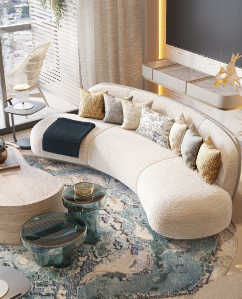 Shang Bauhinia Cebu- 3bedroom living room 
