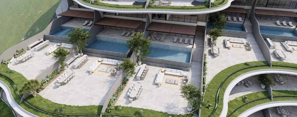 The Rise at Monterrazas- bi-level pool villa
