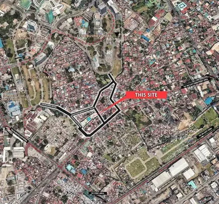 Le Menda Residences Uptown- map