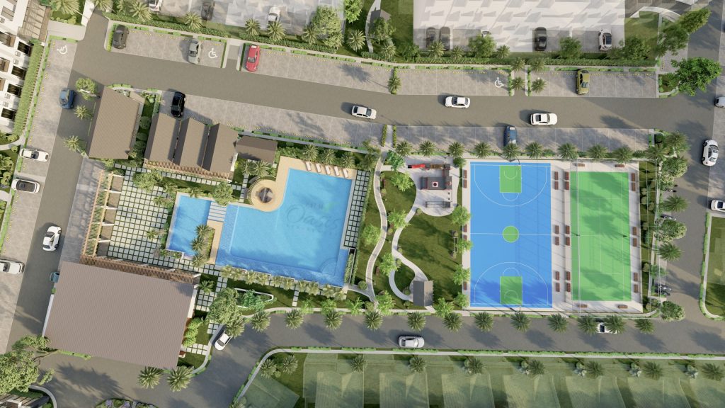 Palm Oasis Residences- swimming pool