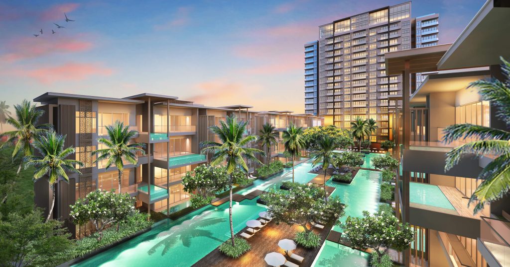 The Residences at Sheraton Cebu Mactan Resort- courtyard