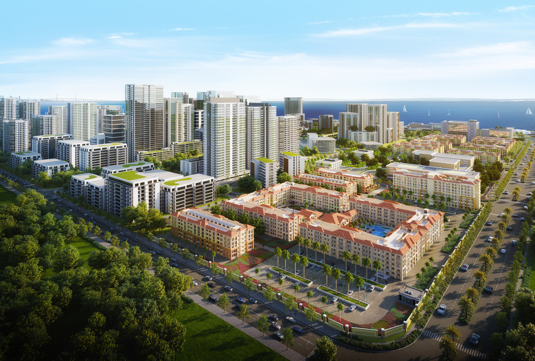 San Remo Oasis- building